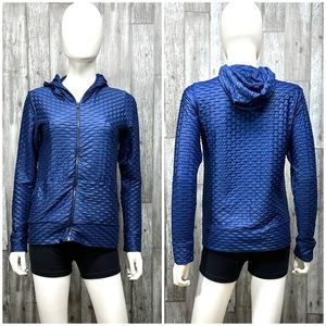 ⭐️Booty by Brabants Blue Chrome Zip Up Hoodie [M3]